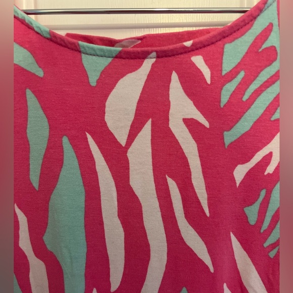 Lilly Pulitzer Ophelia Swing Dress Size Medium in Pink Papaya - Picture 3 of 7